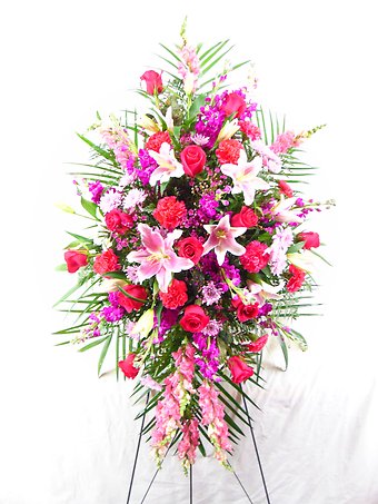 Pink Poetry Standing Spray